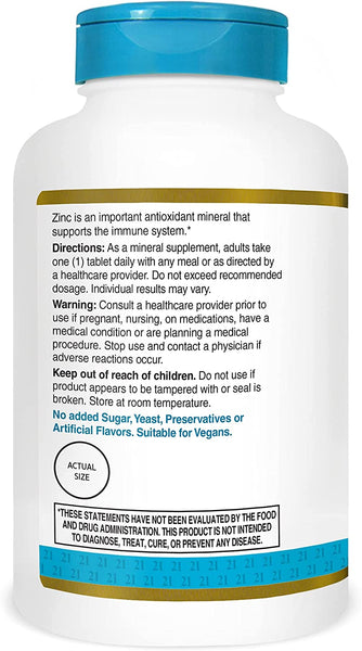 21st Century Zinc Citrate 50 mg