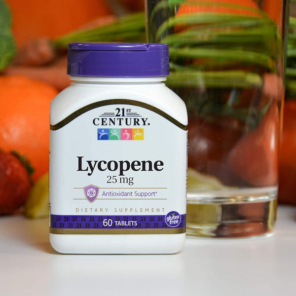 21st Century Lycopene 25 mg Tablets, 60 Count