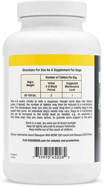 Nutramax Dasuquin with MSM Chewables, Large Dog