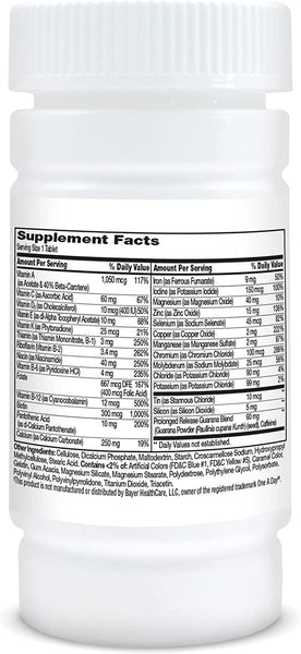 21st Century One Daily Energy Tablets, 75 Count