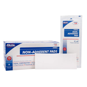 Dukal Non-Adherent Pad 3" x 8" Sterile