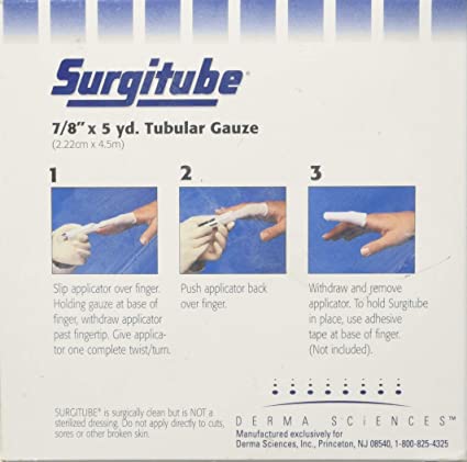 SURGITUBE Band NO 2 5YD White Size: 7/8"