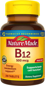 Nature Made Vitamin B12 500 mcg