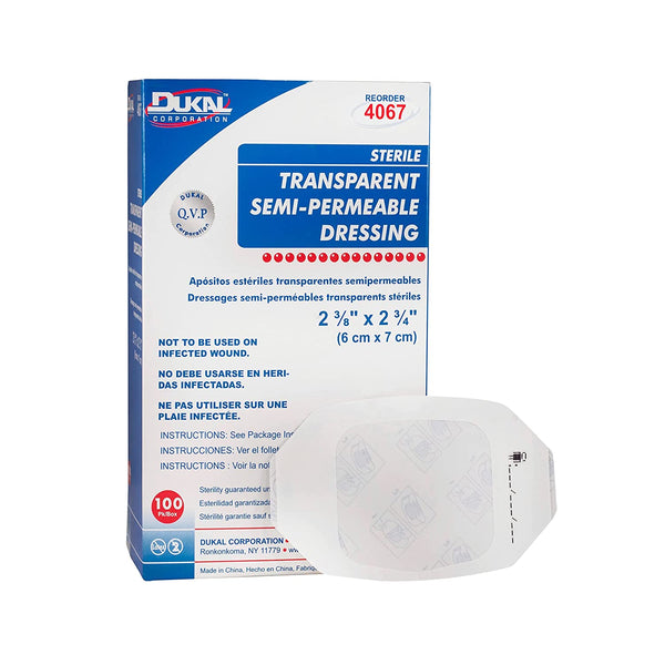 DUKAL 4067 Transparent Semi-Permeable Dressings