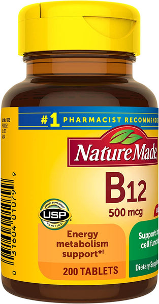 Nature Made Vitamin B12 500 mcg