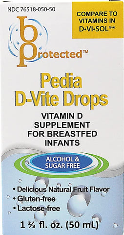 B Protected Pedia D-Vite Drops