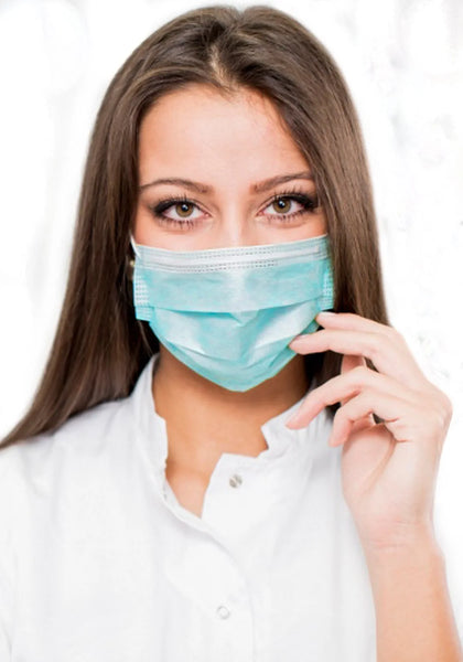 Adenna Earloop Face Mask Blue