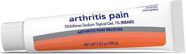 GoodSense Arthritis Pain Relieving Gel, Diclofenac Sodium Topical Gel, 1 Percent, 3.53 Ounces