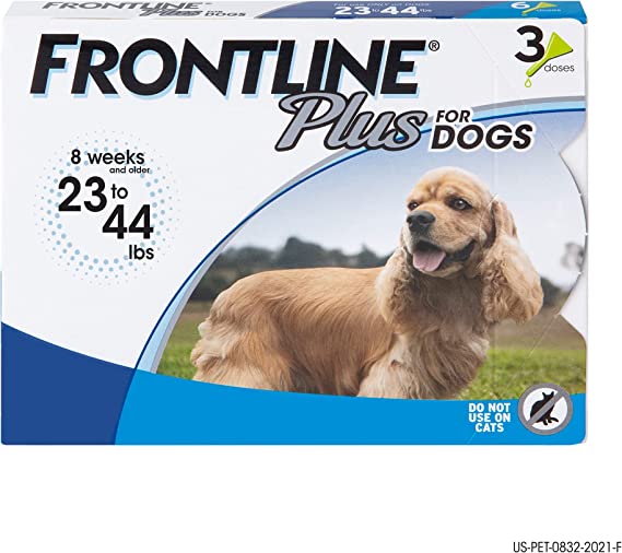 FRONTLINE Flea and Tick Treatment for Dogs Medium Dogs
