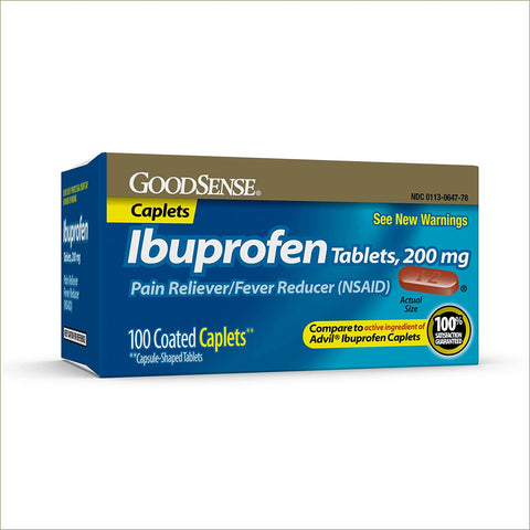 GoodSense Ibuprofen 200 mg Caplet