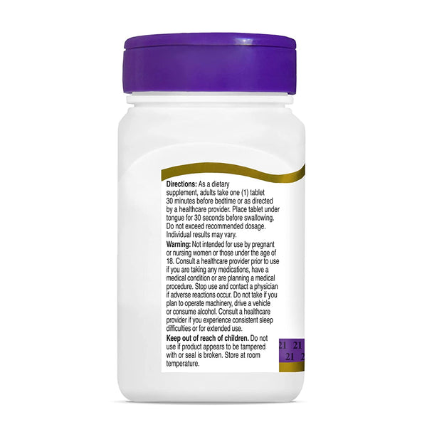 21st Century, Melatonin Quick Dissolve Tablets 10 mg Cherry Flavor 120 Count