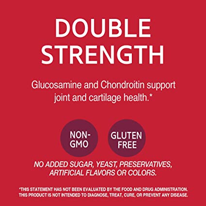 21st Century Glucosamine Chondroitin 500/400mg - Double Strength 210 Count