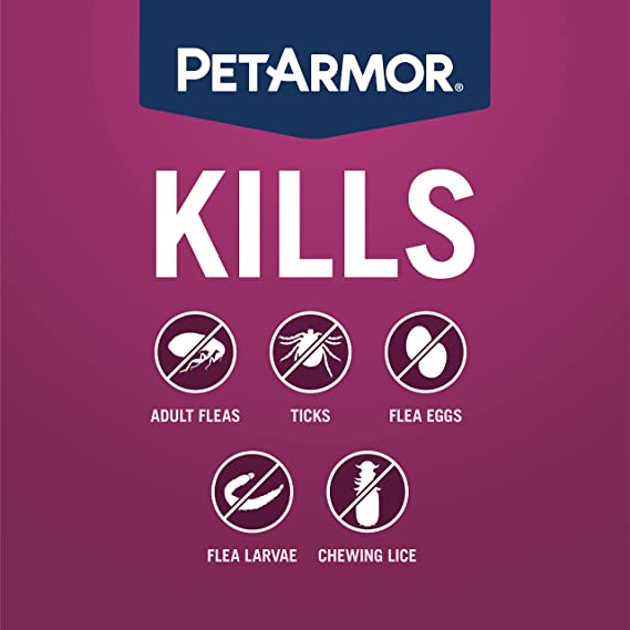 PetArmor Plus Flea & Tick Prevention for Dogs  45-88 LBS