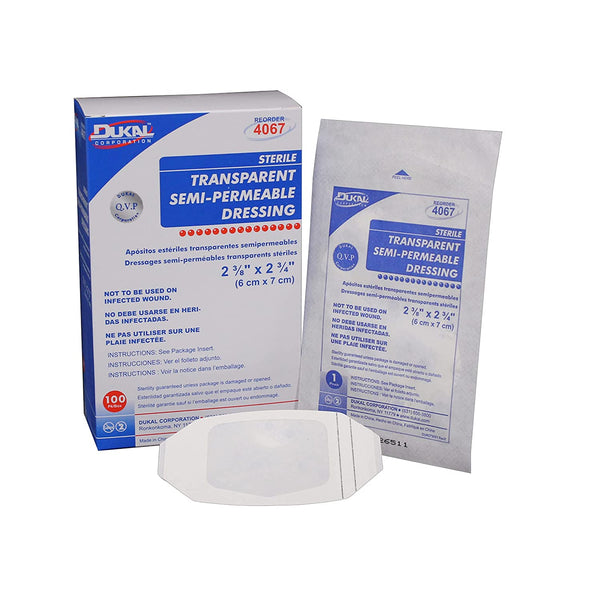DUKAL 4067 Transparent Semi-Permeable Dressings