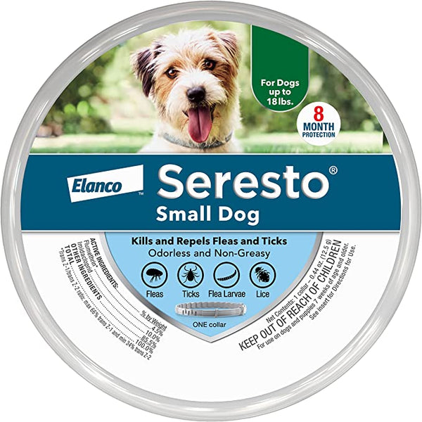 Seresto Flea and Tick Collar for Small Dogs