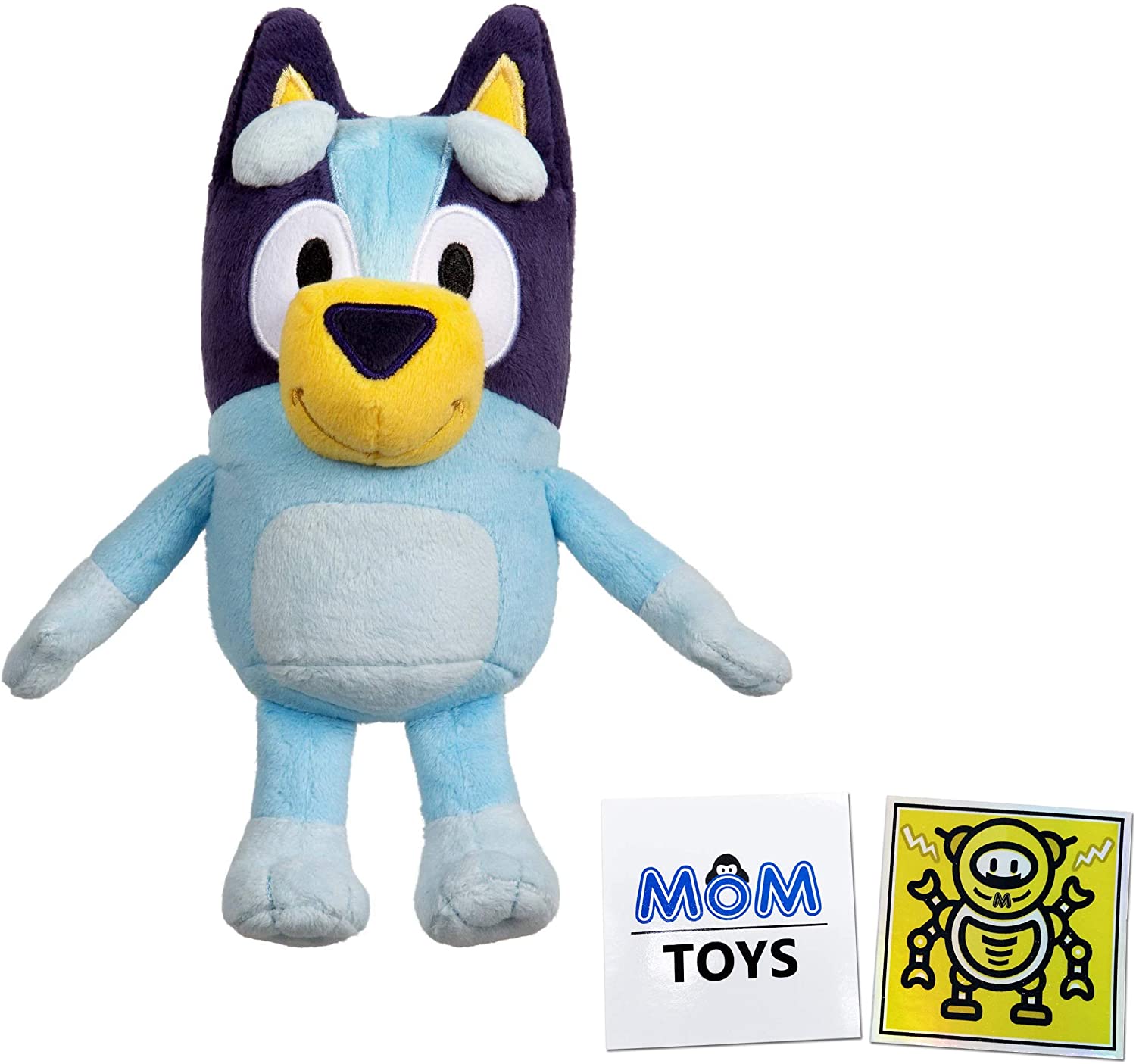 Bluey Friends Plush 8 Inch Bluey Plush with 2 My Outlet Mall Stickers