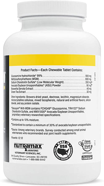 Nutramax Dasuquin with MSM Chewables, Large Dog