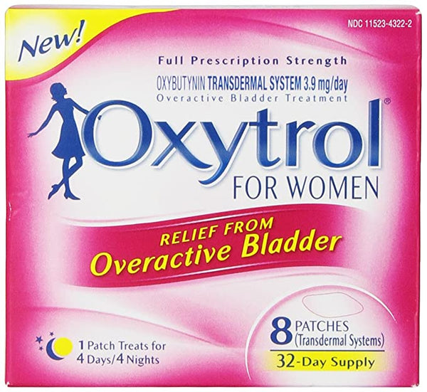 Oxytrol for Women Overactive Bladder Transdermal Patch