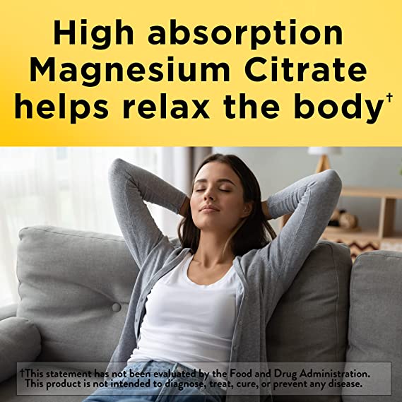 Nature Made Magnesium Citrate 250 mg 120 Softgels
