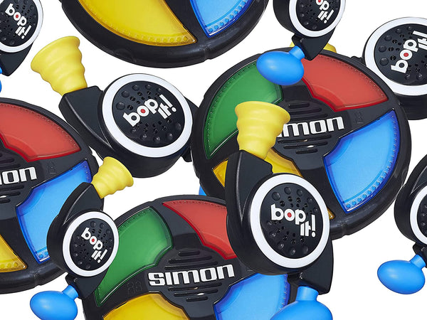 Simon Micro Series Game Plus Bop It Micro Series Game – Bundle of 2 Electronic Games with 2 My Outlet Mall Stickers