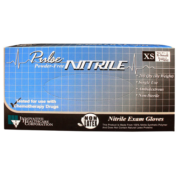 Pulse Glove Exam Nitrile Powder-Free X-Small