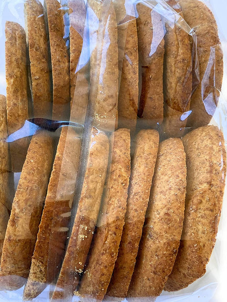 Friselle Whole Wheat - Crispy Whole Wheat Bread Crackers, 10oz