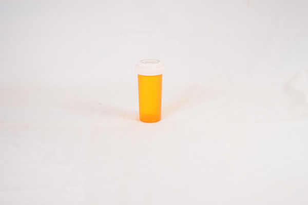 Princeton Plastic Containers Vials Reversible 30 Dram Amber Child Resistant
