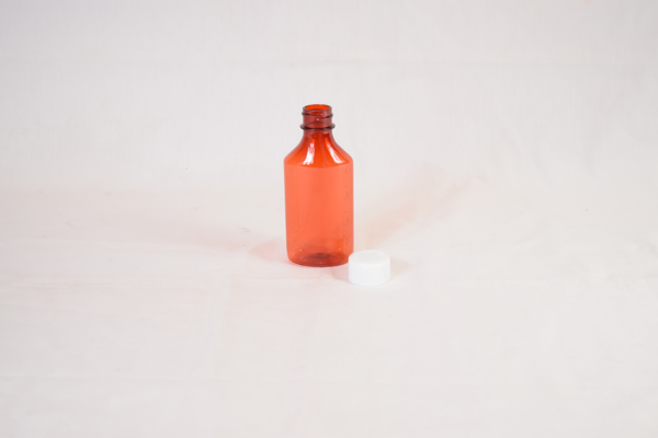 Five Star Supplies Graduated Liquid Ovals 4oz Child Resistant Cap Amber