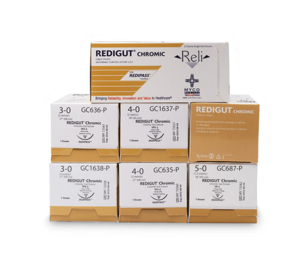 Myco Suture 3-0 Gut Chrom YFS-2 30"