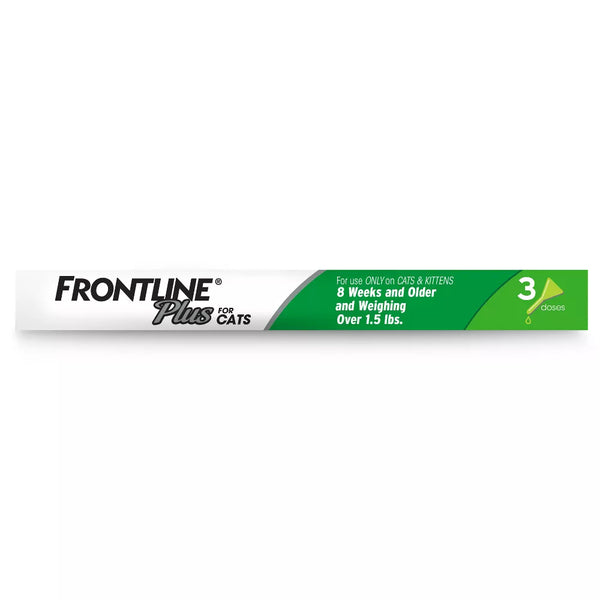 Frontline Plus Flea and Tick Treatment for Cats and Kittens 8 weeks and older