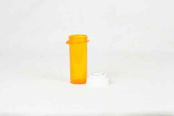 Five Star Supplies Vials Thumb Tab Reversible 13 Dram Amber