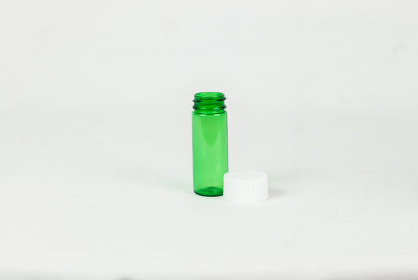 Five Star Supplies Vials Prefer 8 Dram Child Resistant Green