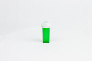 Five Star Supplies Vials Reversible 8 Dram Green Child Resistant (DS)