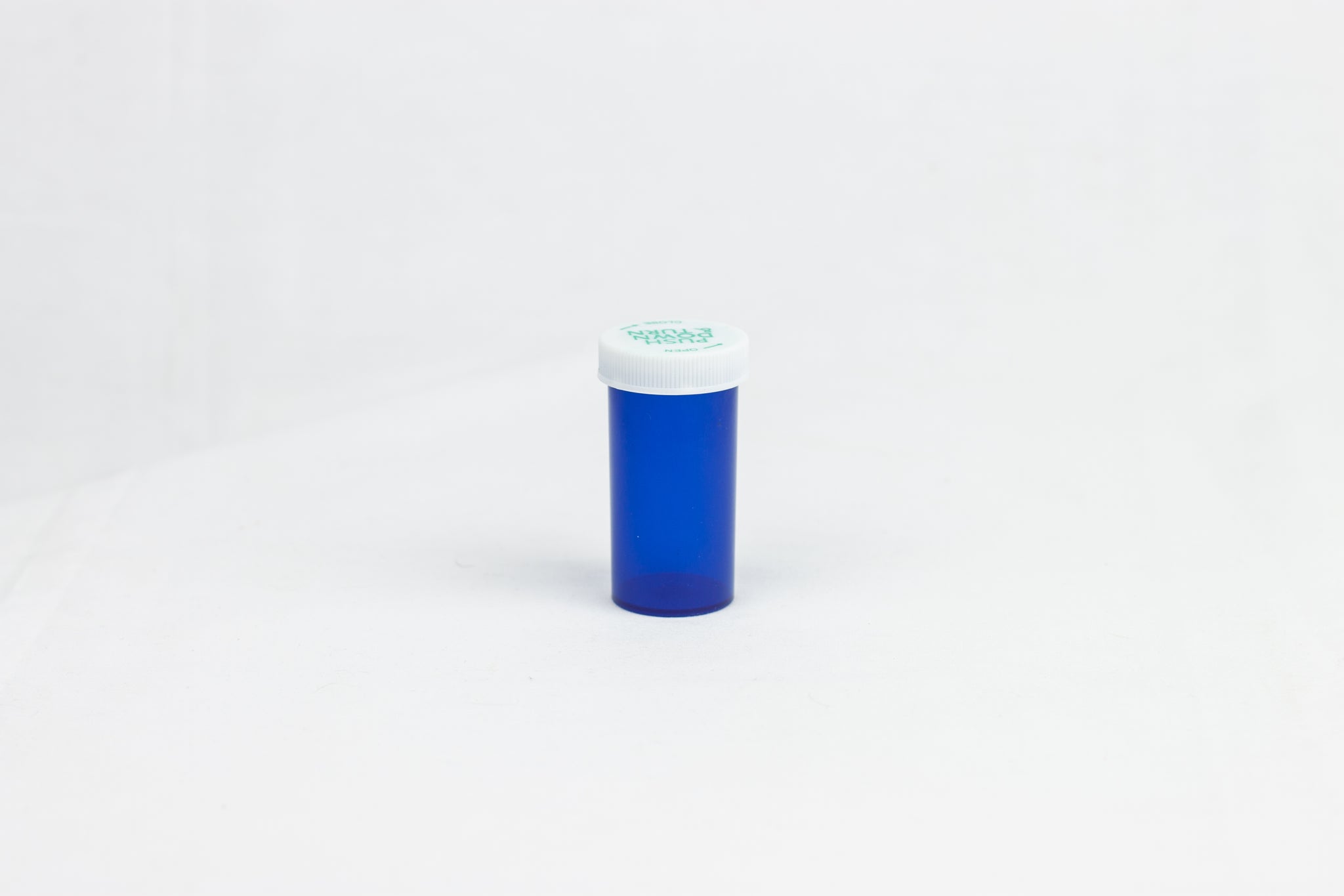 Five Star Supplies Vials Push/Turn Blue 13Dram Child Resistant (DS)