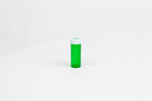 Five Star Supplies Vials Push/Turn 6Dram Green Child Resistant (DS)