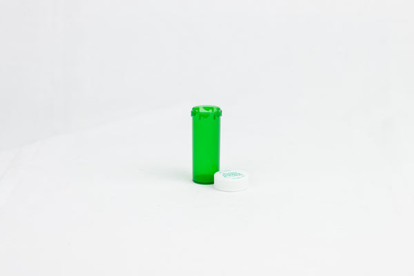 Five Star Supplies Vials Push/Turn 6Dram Green Child Resistant (DS)