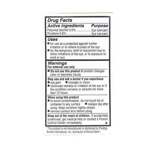 Good Sense Eye Drops Artificial Tears 0.5 Fl Oz