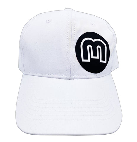 Motionrush M Logo White Dad Hat – Adjustable