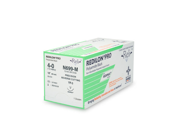 Myco Suture 4-0 Nylon YP-3 18"