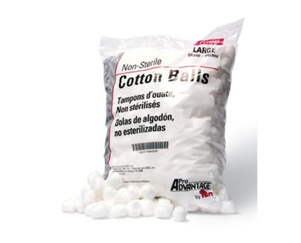 Pro Advantage Cotton Balls Large Non-Sterile