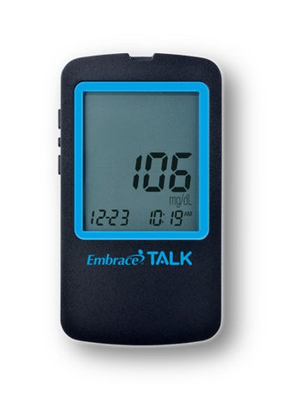 Omnis Health Embrace Talk Glucose Meter Kit