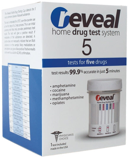 Reveal-mini Home Drug Test System 5 Panel Cup