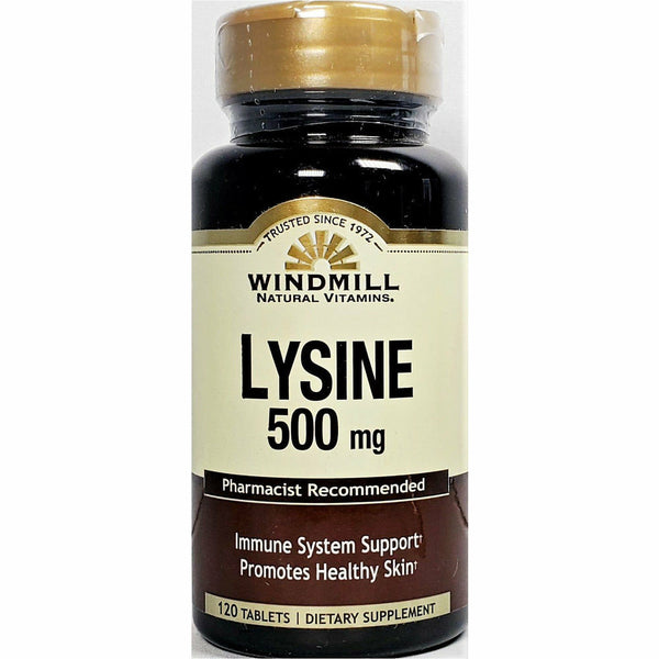 Windmill Natural Vitamin Lysine HCL 500 mg