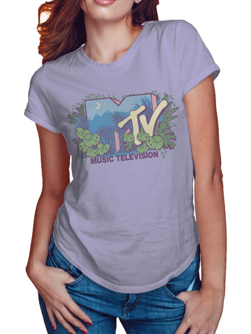 Girls MTV Juniors T-Shirt with MYV Large Graphic Logo