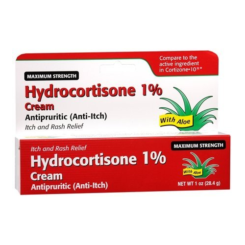 Taro Hydrocortisone 1% Cream Maximum Strength with Aloe