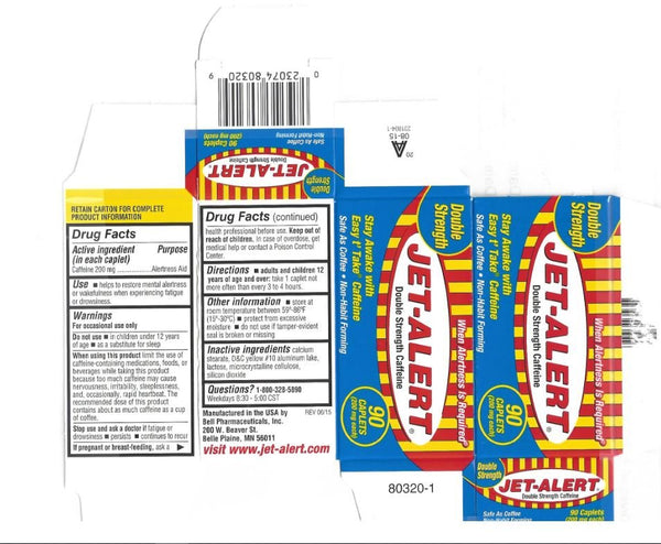 Jet-Alert Double Strength Caffeine 200 mg