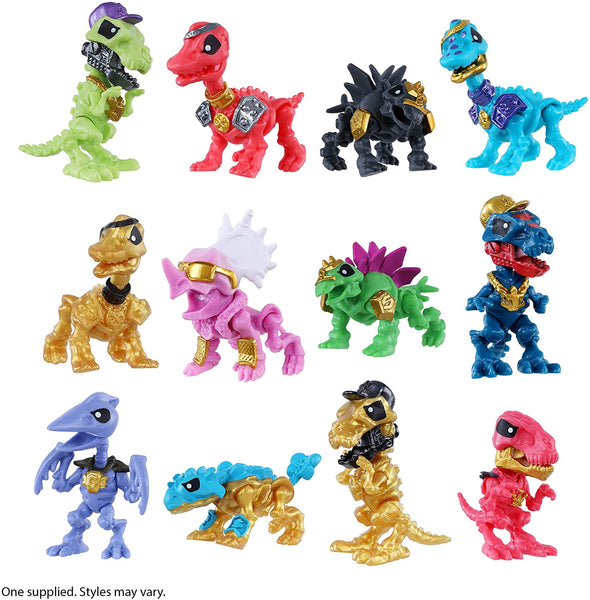 Treasure X Dinosaur Gold Mini Dino Single Pack - Styles May Vary with 2 My Outlet Mall Stickers