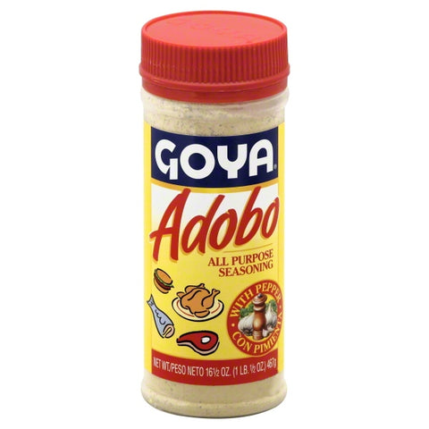 Goya Adobo All Purpose Seasoning with Pepper, 16.5 oz