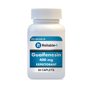 Reliable-1 Mucus Relief Guaifenesin 400 mg Caplets