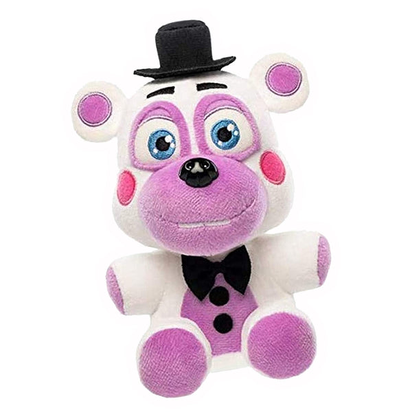 Helpy Plush FNAF Plushes Five Nights at Freddy's Pizza Simulator - Helpy Collectible Figure, Multicolor and 2 My Outlet Mall Stickers